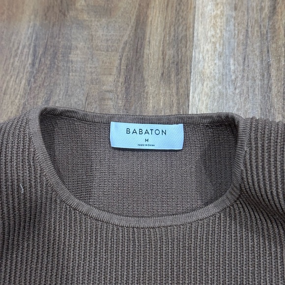 Babaton Chocolate Ribbed Tank Top - Picture 2 of 5